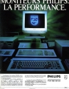 Publicité pour les moniteur Philips sortis en 1987.